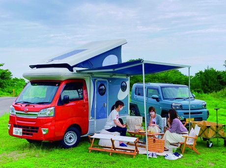 キャンピングカー 新型タフト ウェイクでピクニックに行ってきました 香川ダイハツ販売株式会社